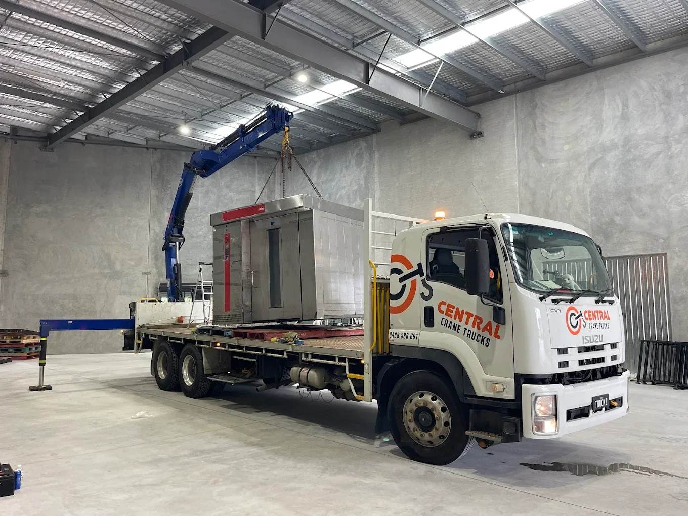 Central Crane Trucks job 15