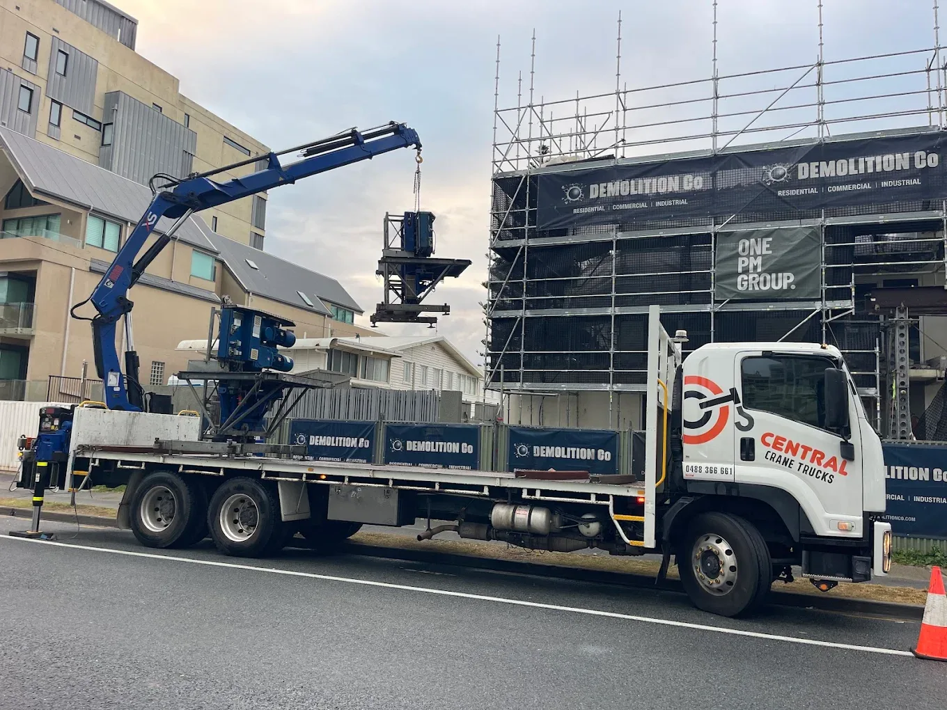 Central Crane Trucks job 6