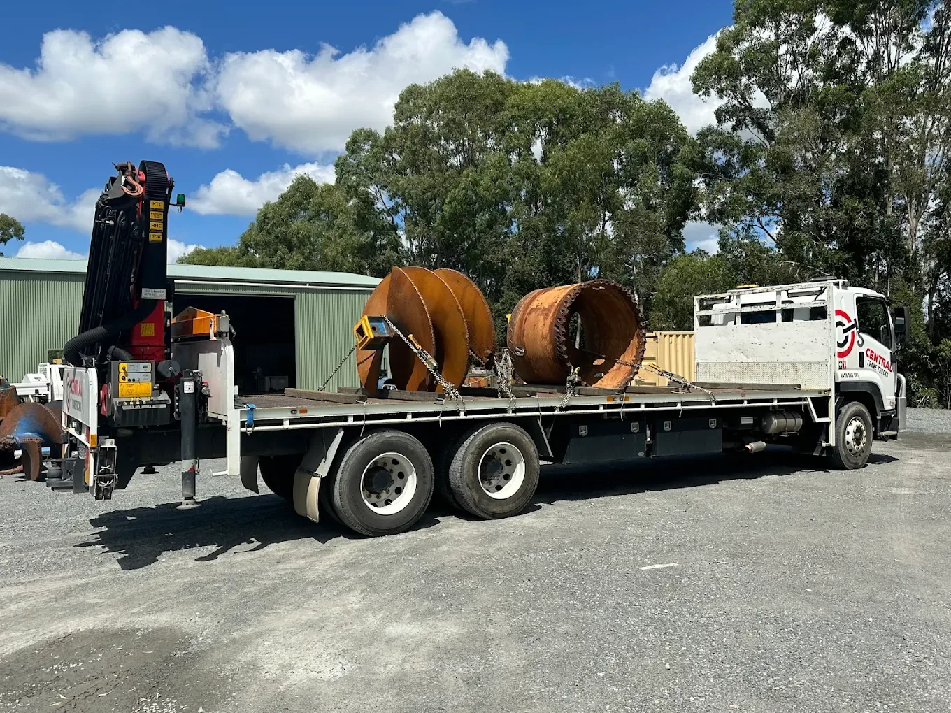 Central Crane Trucks job 11