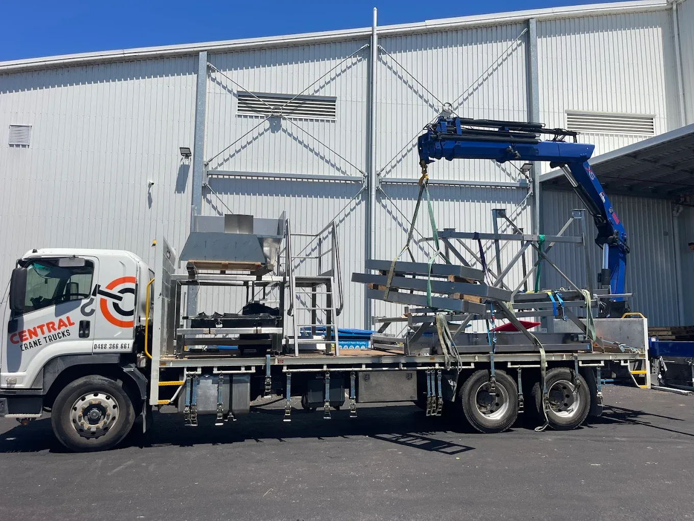 Central Crane Trucks job 19