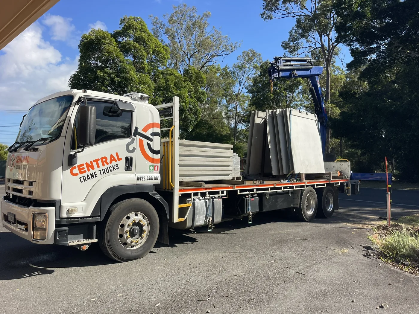 Central Crane Trucks job 25